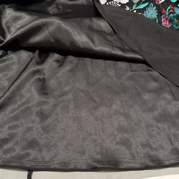 ML Monique Lhuillier Floral-Embroidered Mesh Maxi Dress 10 NWT - Picture 9 of 9